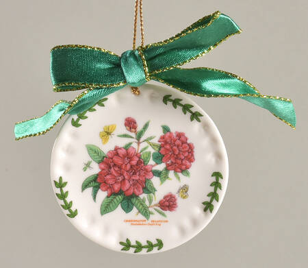 Botanic Garden Plate Shape Ornament