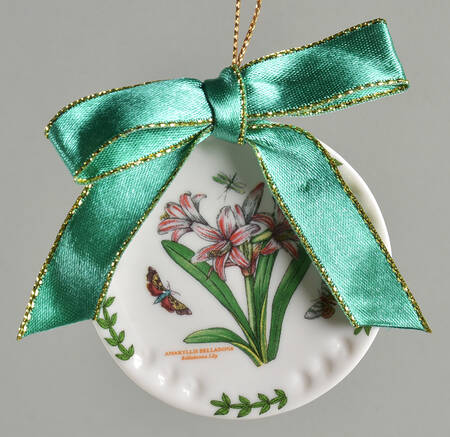 Botanic Garden Plate Shape Ornament