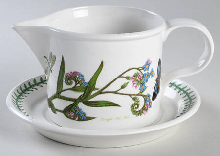 Botanic Garden Gravy Boat & Underplate