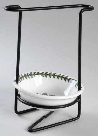 Botanic Garden 8"-8 1/4" Salad Serving Set/Utensil Holder  HC