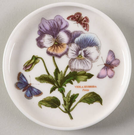 Botanic Garden Green Band Coaster (For Mug & Green Band Coaster Set)