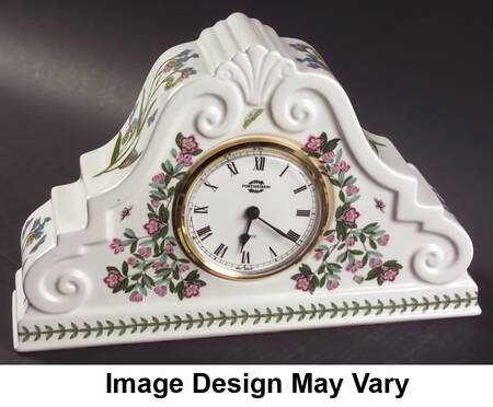 Botanic Garden Large Mantel Clock