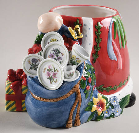 Botanic Garden Figural Cookie Jar No Lid