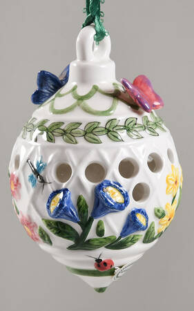 Botanic Garden Hand-painted Ornament