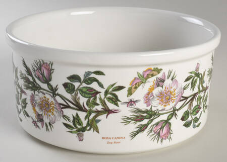 Botanic Garden 4 Qt Round Drum Shape Casserole No Lid