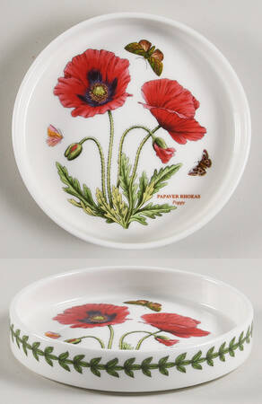 Botanic Garden 5" Stacking Platter W/50th Anniversary Backstamp