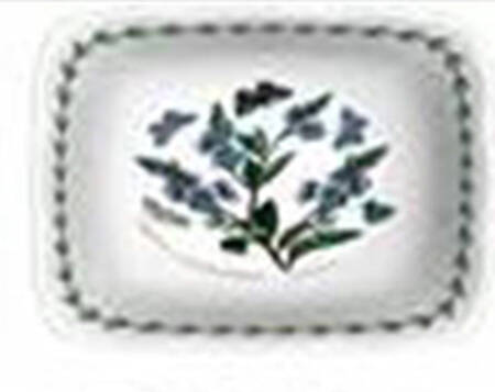 Botanic Garden 5" Square Scalloped Bowl