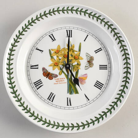 Botanic Garden Hanging Wall Clock