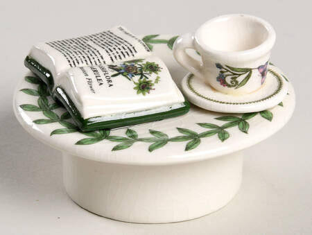 Botanic Garden Lid for Figural Teapot