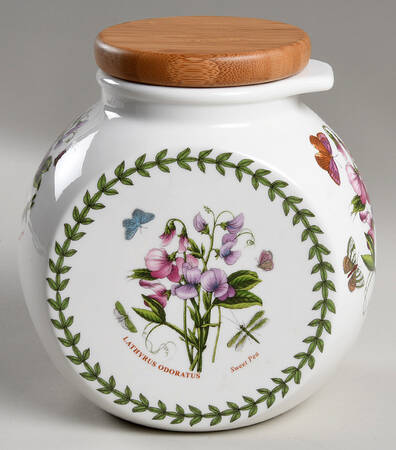 Botanic Garden Utensil Jar Grip Stand with Wood Lid