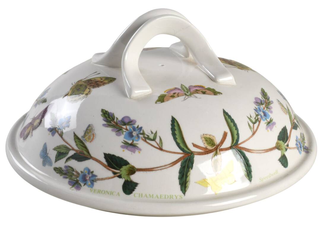 Botanic Garden Lid for 4 Qt Rd Romantic Shaped Casserole