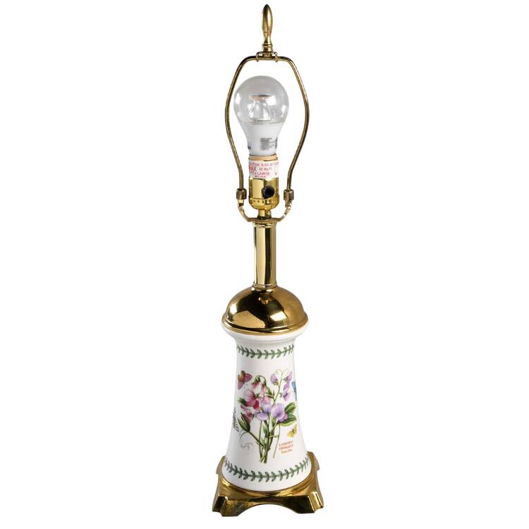 Botanic Garden Flared Vase Lamp No Shade