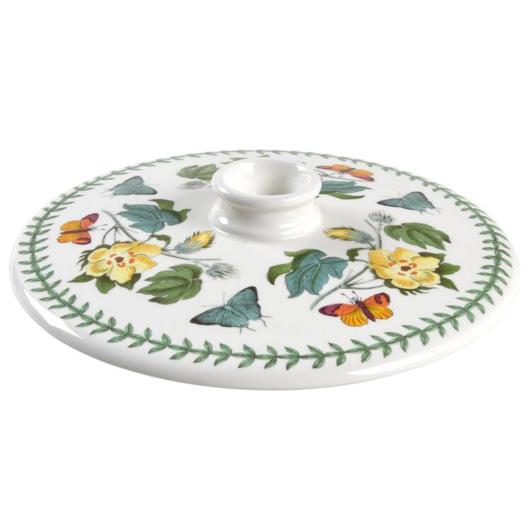 Botanic Garden Lid for 1.5 Qt Drum Shaped Rd Cov Casserole by Portmeirion