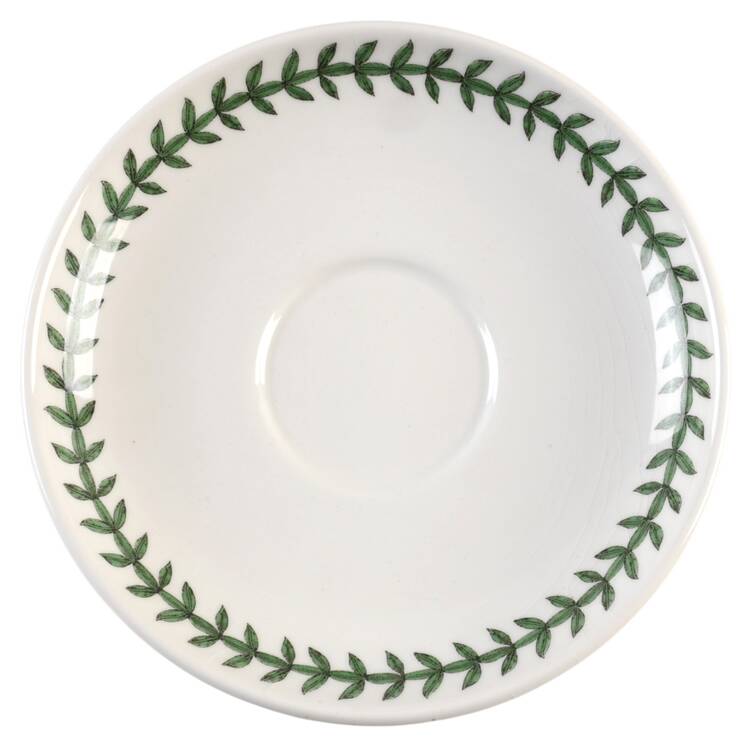 Botanic Garden Saucer for 25th Anniversary Traditional Footed Cup