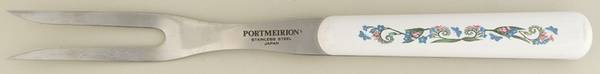 Botanic Garden Fork-Carving/Stainless Prongs