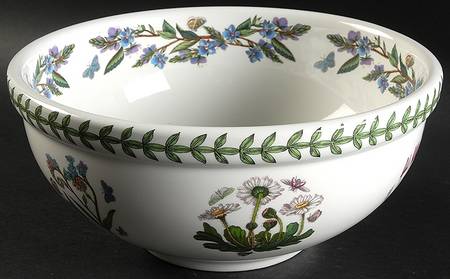 Botanic Garden 9" Salad Serving Bowl