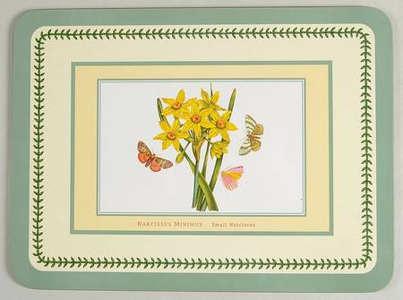 Botanic Garden Small Green Border Corkboard Placemat