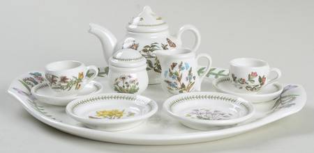 Botanic Garden 12-Piece Miniature Tea Set (No Box Set)