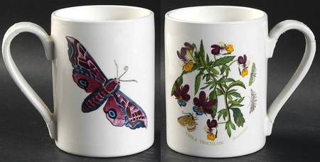 Botanic Garden 1972 Flower & Butterfly Mug