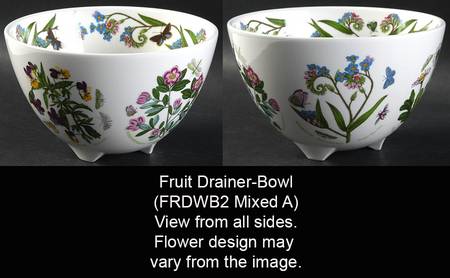 Botanic Garden Fruit Drainer Bowl