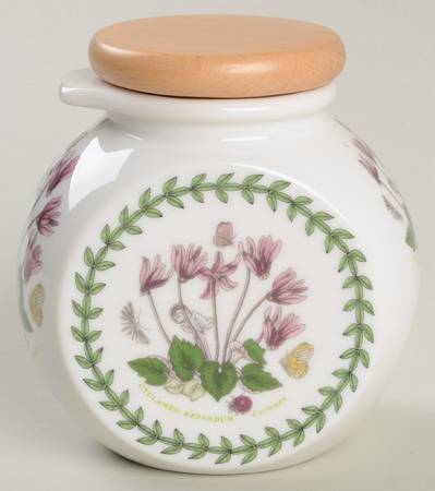 Botanic Garden 4" Grip Spice Jar with Wood Lid