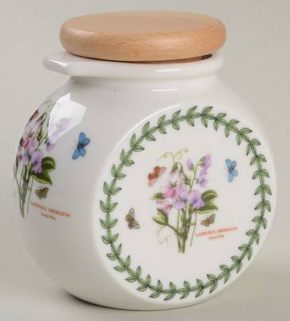 Botanic Garden 4" Grip Spice Jar with Wood Lid