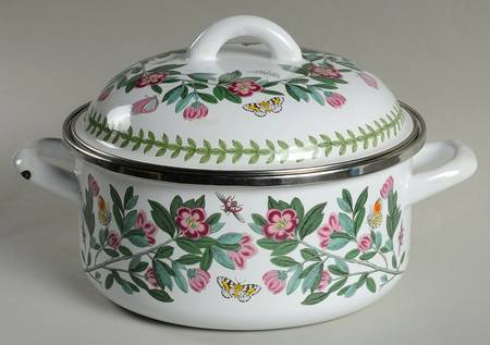 Botanic Garden 2 Qt. Metal Covered Casserole