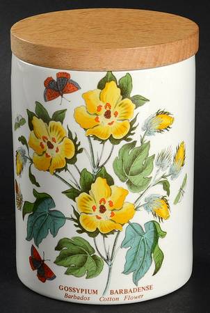 Botanic Garden 5" Storage Jar & Lid