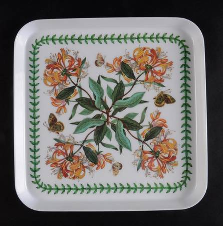 Botanic Garden 11" Square Melamine Tray