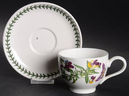 Botanic Garden Traditional Breakfast Cup & Saucer Set