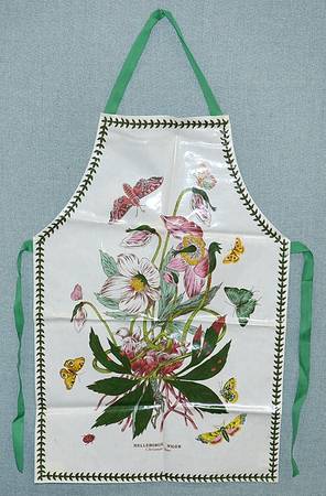 Botanic Garden Plastic Kitchen Apron