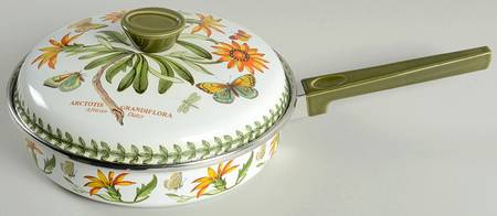 Botanic Garden 9" Metal Skillet & Lid