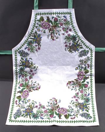Botanic Garden Plastic Kitchen Apron