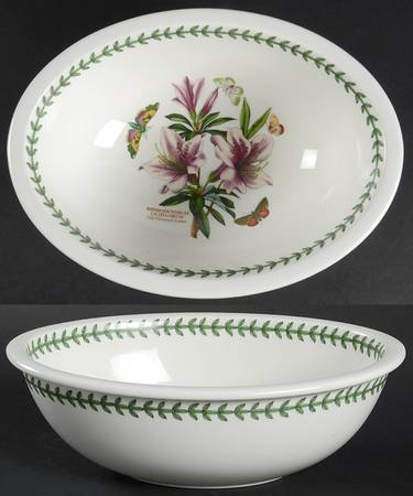 Botanic Garden 9" Sovereign Deep Oval Bowl