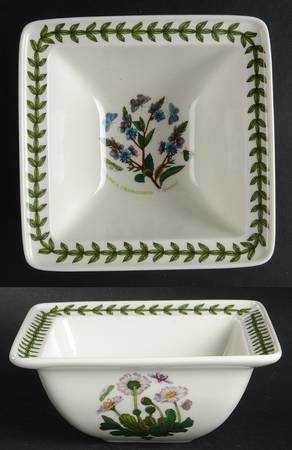 Botanic Garden 6" Square Bowl