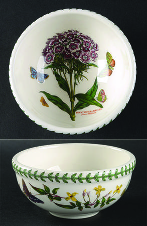 Botanic Garden Individual Salad/Dessert/Fruit Bowl
