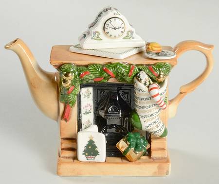 Botanic Garden Mini Figural Teapot & Lid