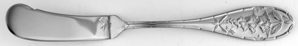 Botanic Garden Hollow Handle Butter Spreader-All Stainless