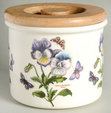 Botanic Garden 5" Storage Jar & Lid