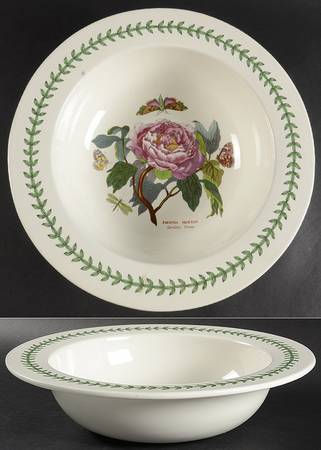 Botanic Garden 12" Large Salad Serving Bowl