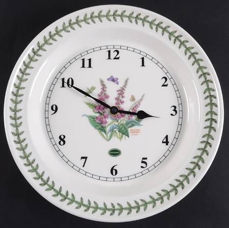 Botanic Garden Wall Hanging Clock