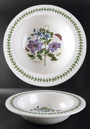 Botanic Garden 12" Large Salad Serving Bowl