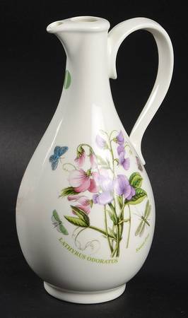 Botanic Garden Handled Oil Cruet No Stopper