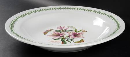 Botanic Garden 16" Large Low Salad Serving Bowl