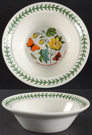 Botanic Garden Rim Cereal/Oatmeal Bowl
