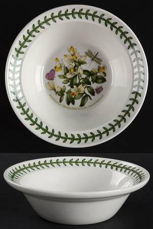 Botanic Garden Rim Cereal/Oatmeal Bowl