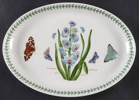 Botanic Garden 12" Oval Steak Platter
