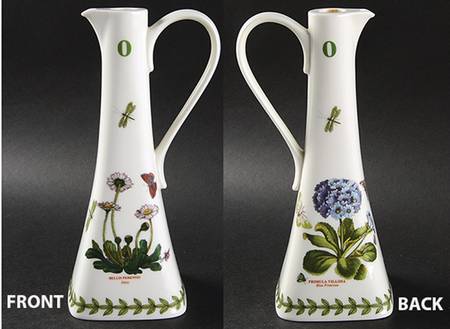Botanic Garden Square Oil Cruet No Stopper