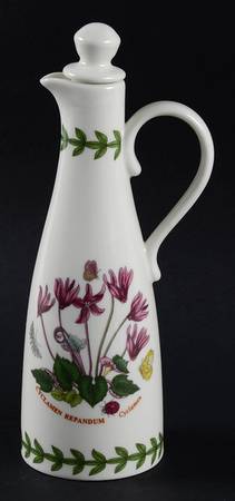 Botanic Garden New Shape Handled Vinegar and Stopper