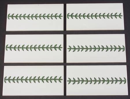 Botanic Garden (Set of 6) Border Tile